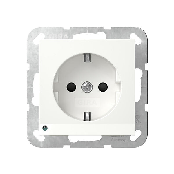 Gira Steckdose LED-Leuchte Reinweiß 417003